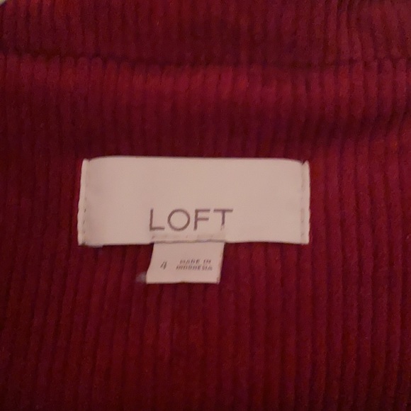 Loft Red Blazer - Picture 2 of 3